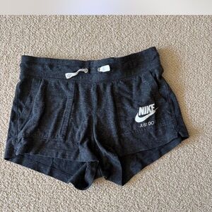 Nike Women's Charcoal Athletic Shorts